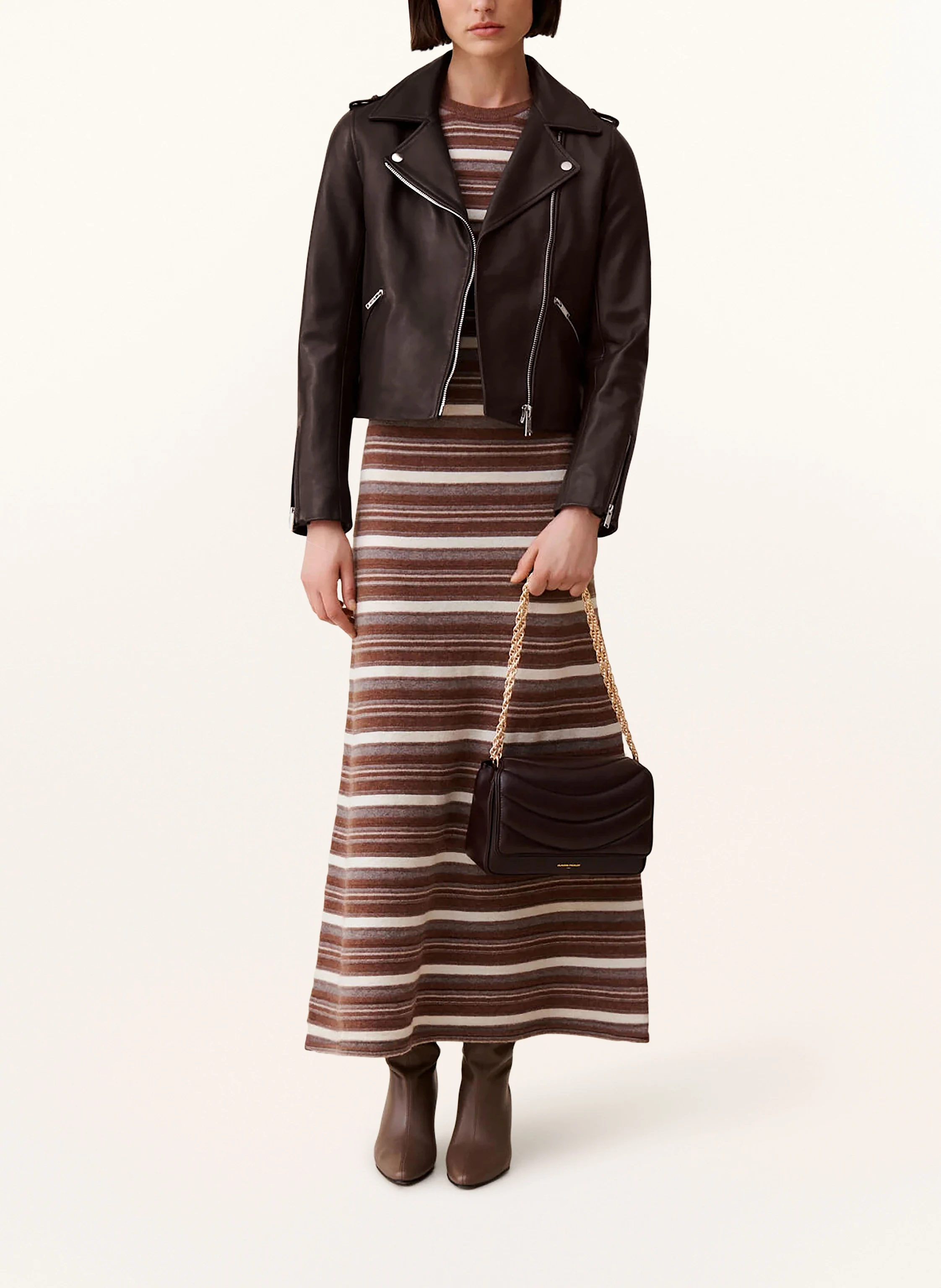 CLAUDIE PIERLOT Lederjacke