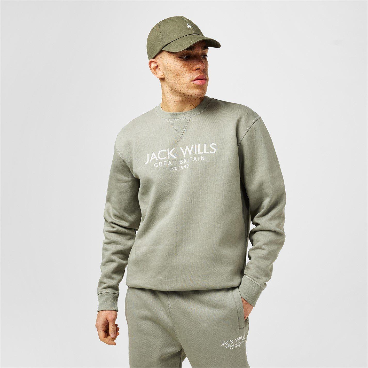 Jack Wills JW Belvue Logo Sweatshirt