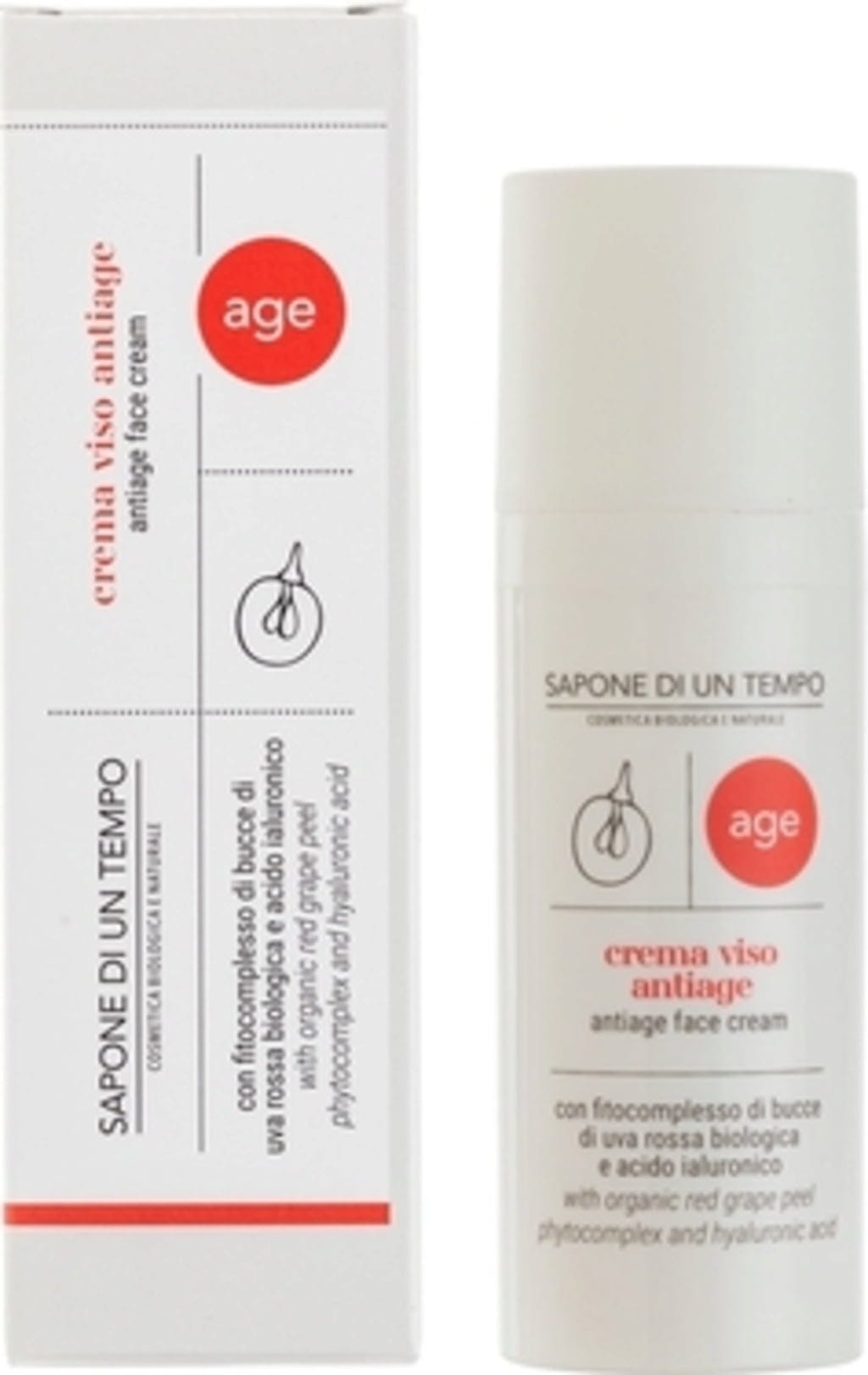 Sapone di un Tempo  Anti-Aging Gesichtscreme, 50 ml