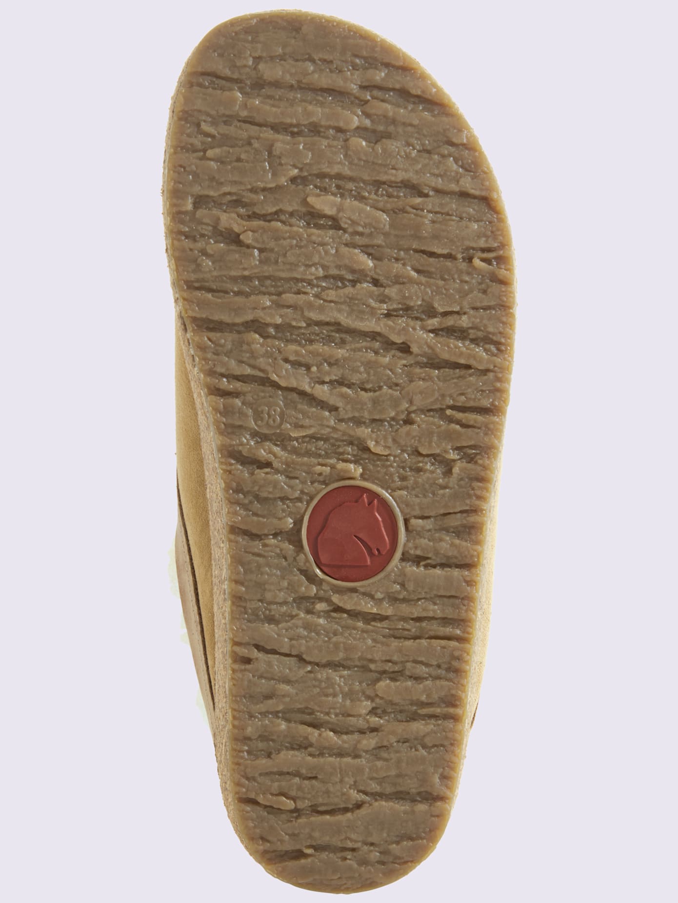 Chaussons cuir d'agneau souple