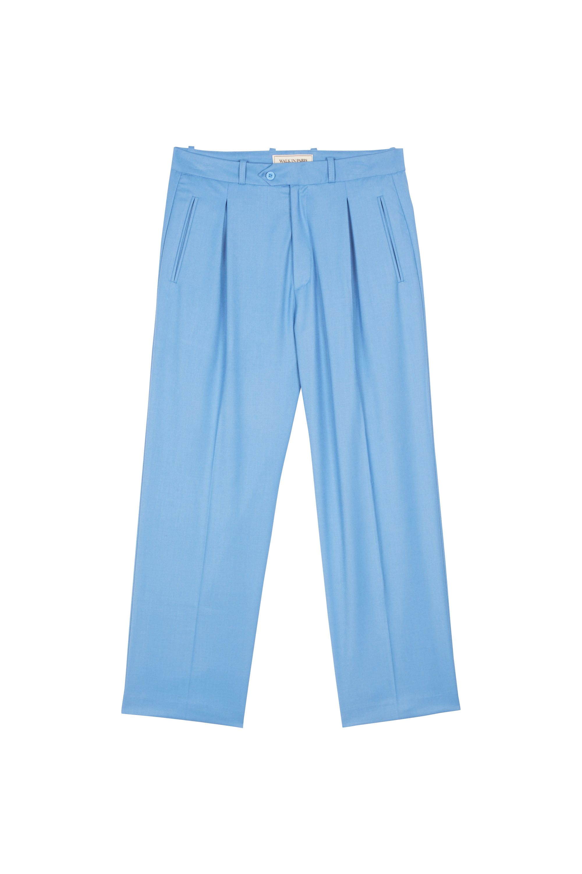 WALK IN PARIS Pantalon Le pantalon de costume bleu ciel Bleu