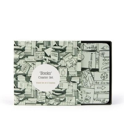 Coaster Set - Books