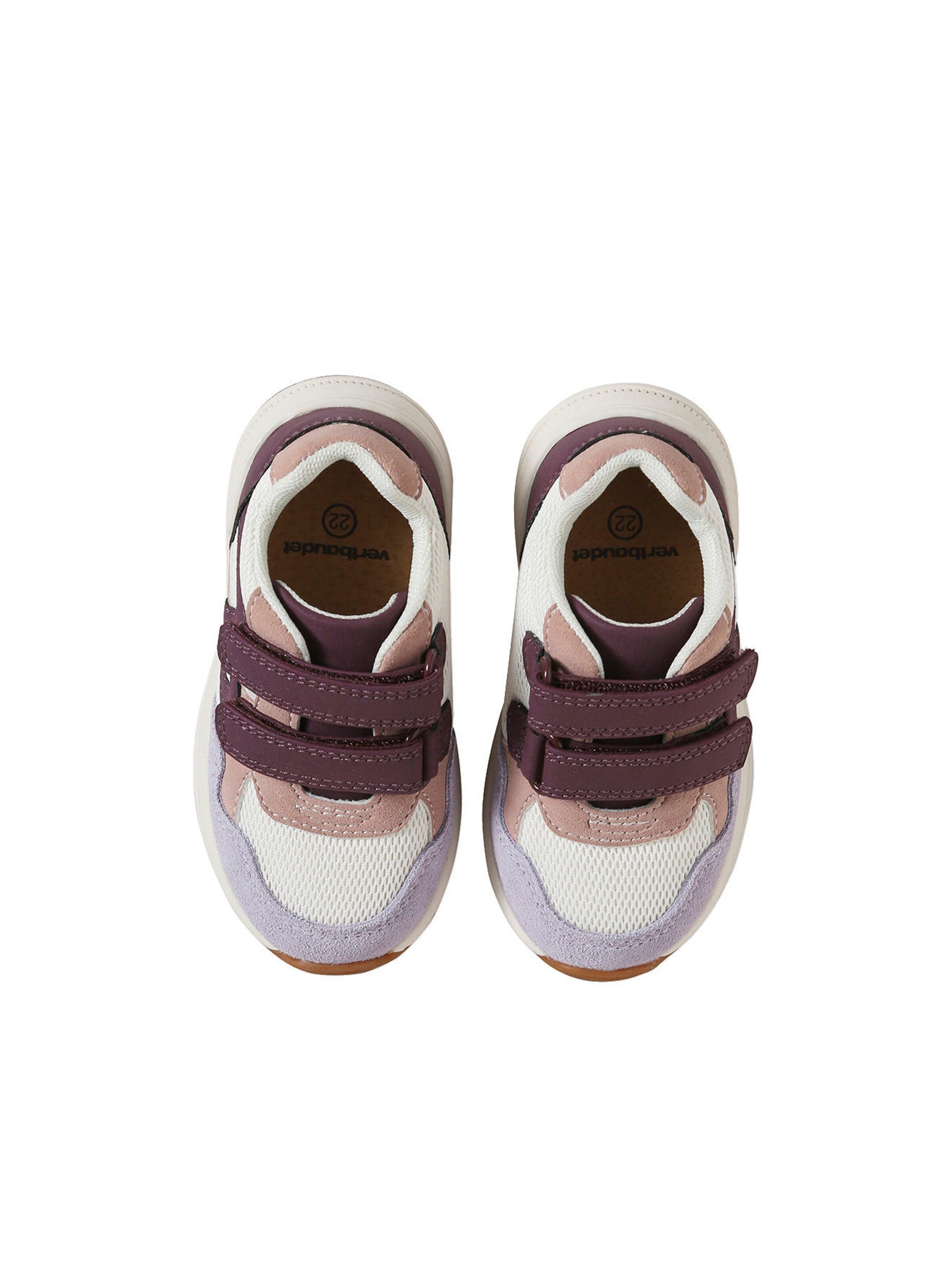 Vertbaudet Mädchen Sportschuhe mit Schnürung set violett