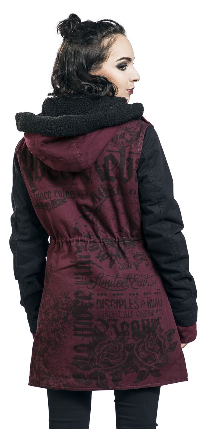 Manteau Imprimés Rock Rebel | Rock Rebel by EMP Veste d'hiver