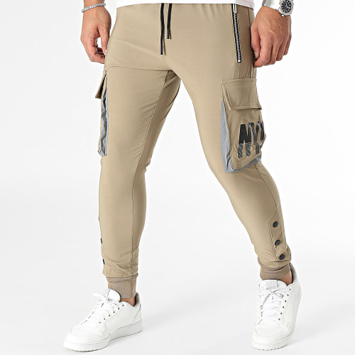 Pantalon Cargo Vert Kaki Clair