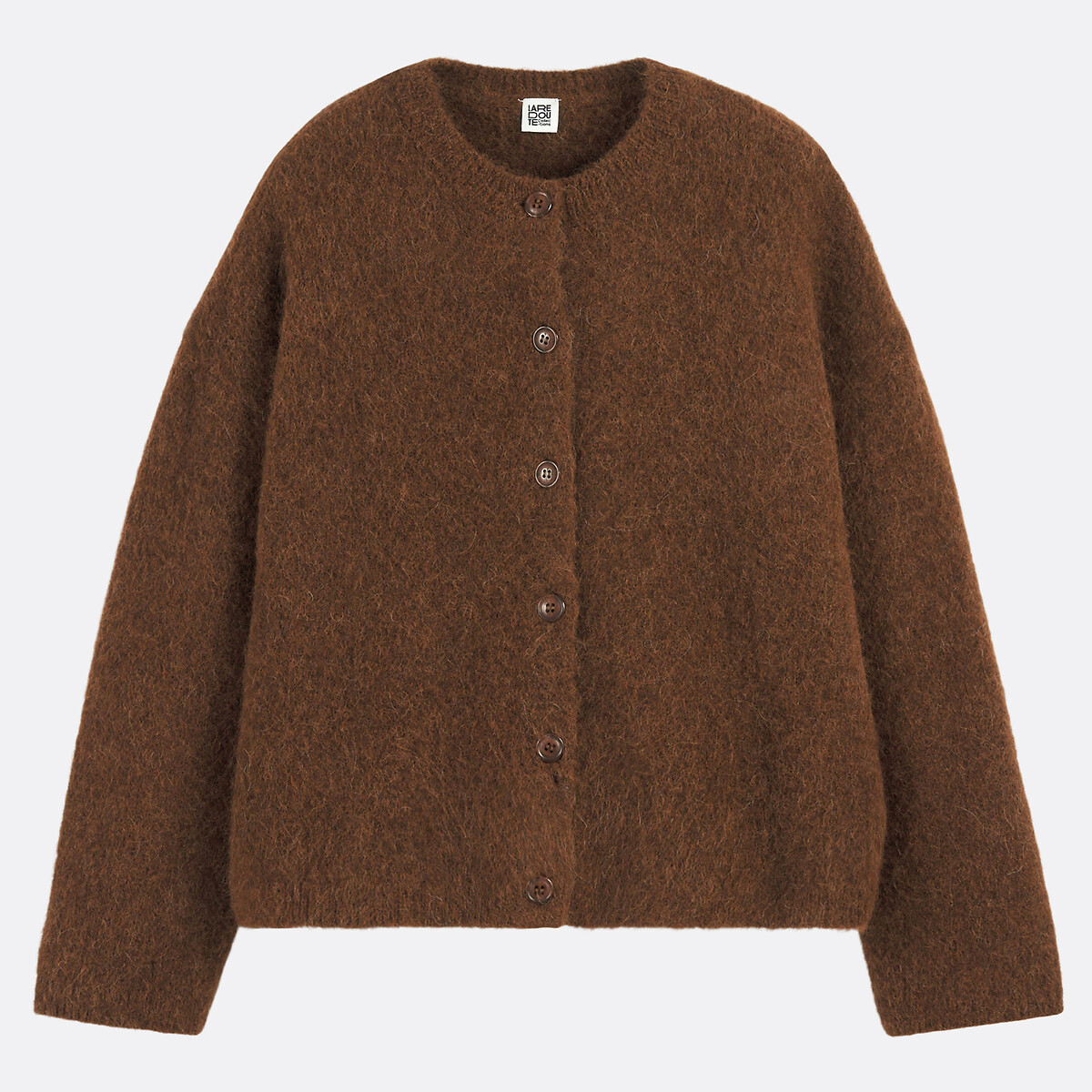 COLEÇÕES LA REDOUTE<br>Colete van Alpacamix, assinatura LYSANDRE