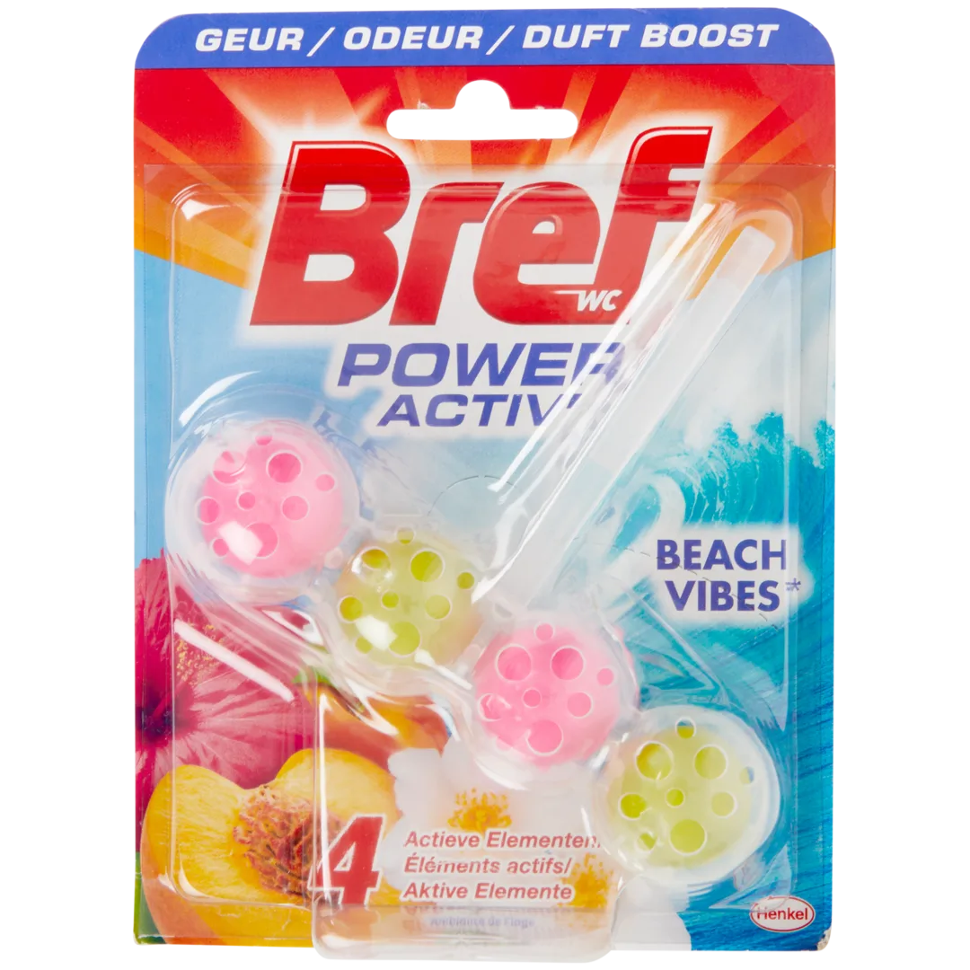 Bref Power Activ' toiletblok Beach Vibes 50 gram
