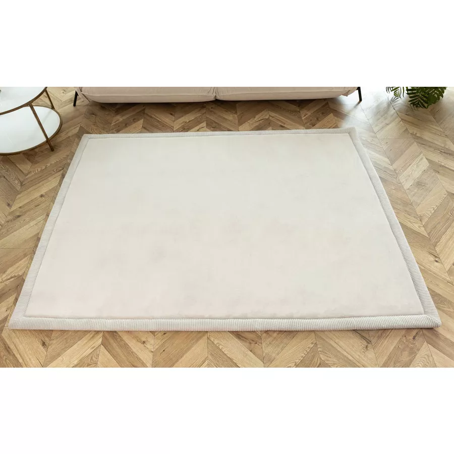 Hakuna Matte Samtmatte-Spielmatte für Baby 200 x 150 cm, Grau