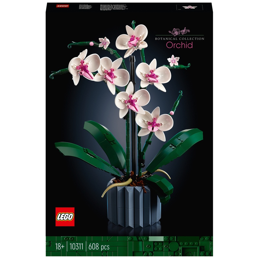 LEGO Icons 10311 Botanische Kollektion Orchideen-Blumen-Set für Erwachsene