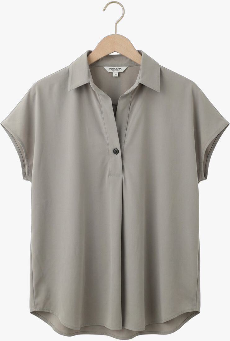 grijze penn & ink blouses blouse
