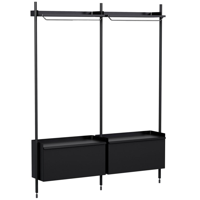Hay Pier System 1002 kast Black/Black