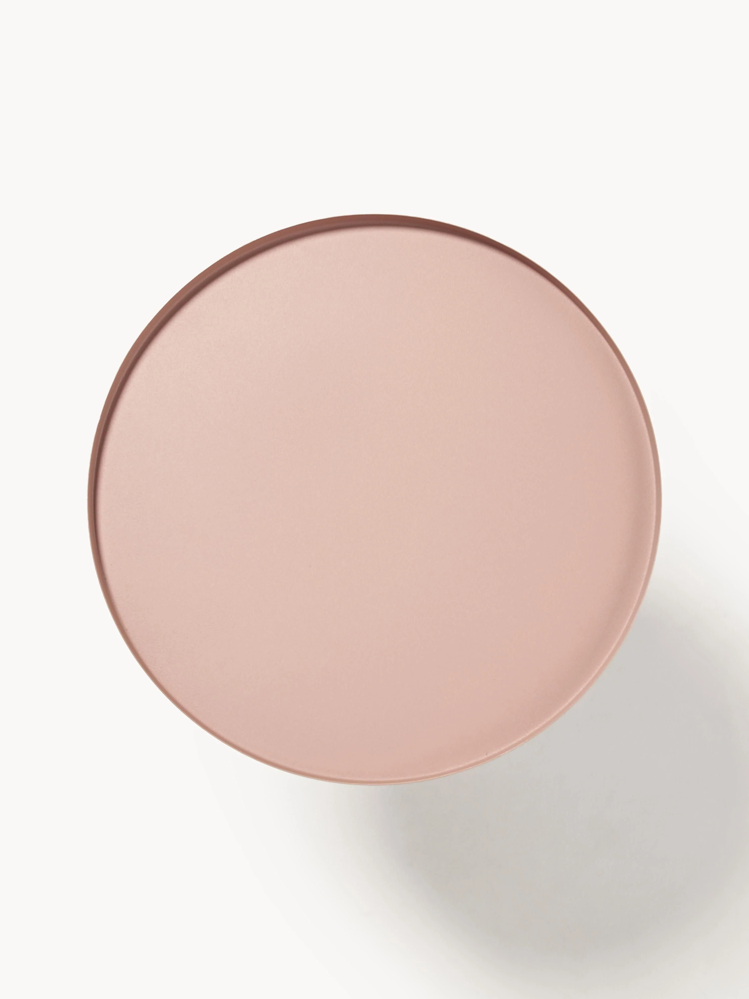 Ronde metalen bijzettafel Sverre