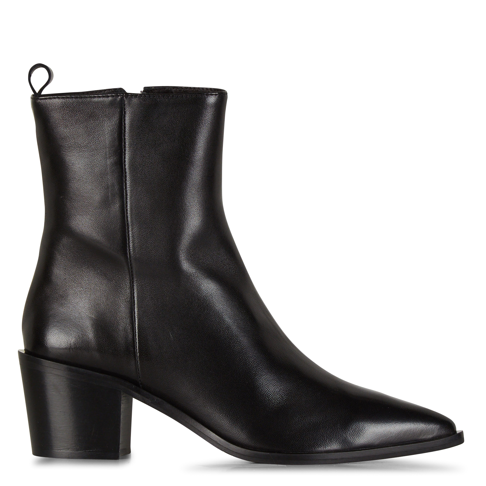 Bottines en cuir | Noir
