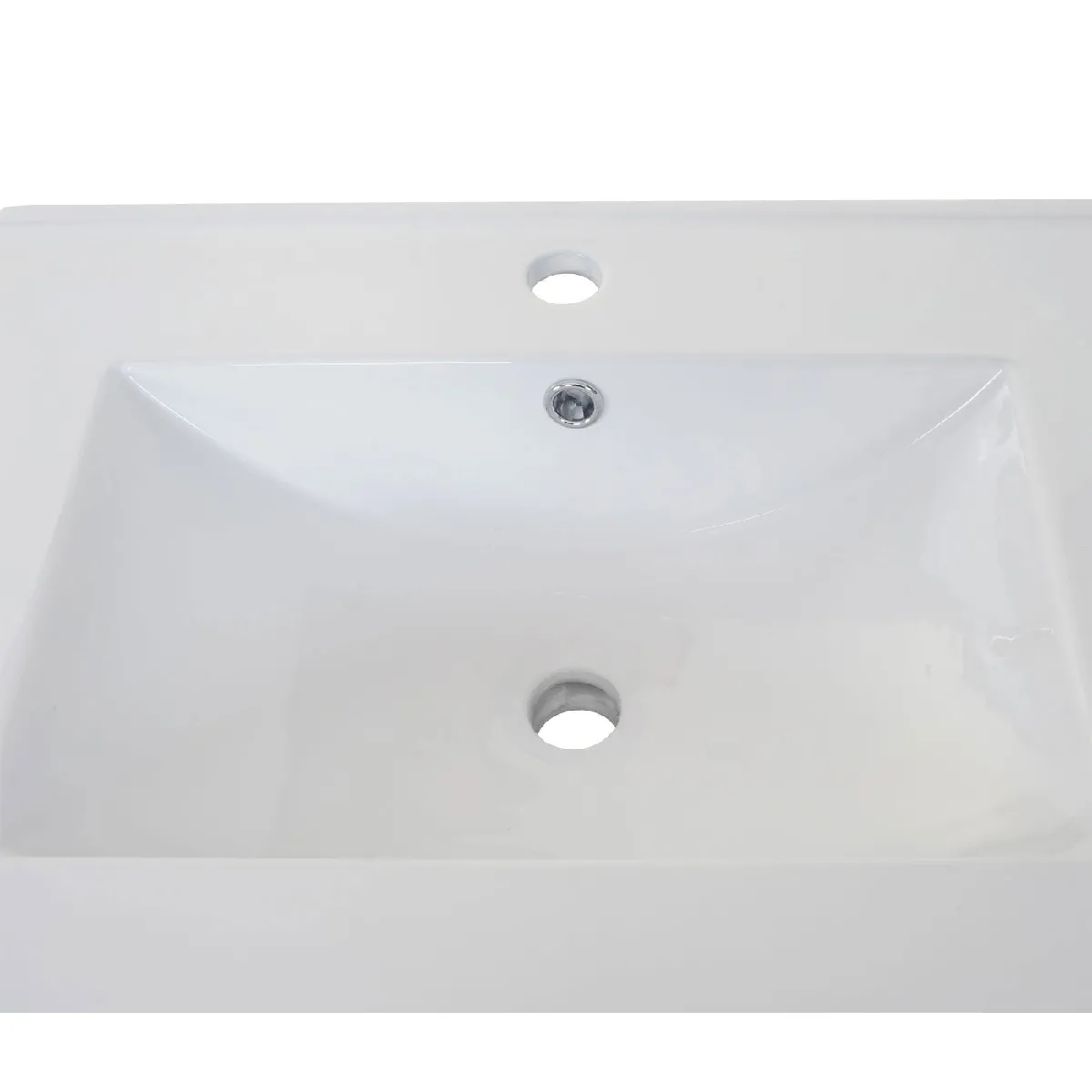decoshop26 Meuble Lavabo - Blanc 50x60 cm