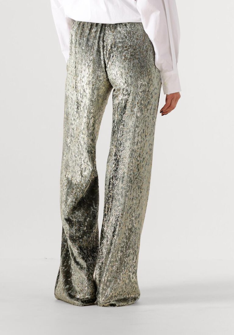 multi forte forte wijde broek en reve fil-coup' flare pants