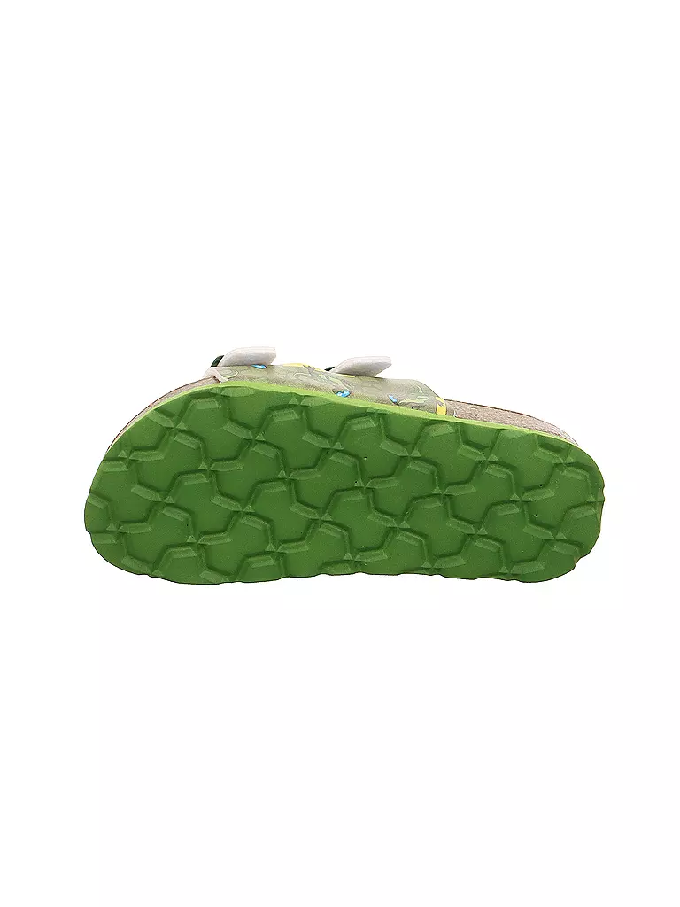 SUPERFIT Jungen Hausschuhe - Pantoffel  olive