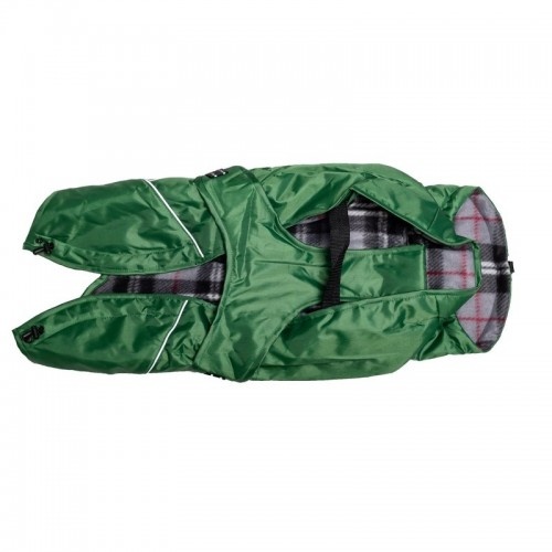 Capa de chuva impermeável verde Chiara Jasper