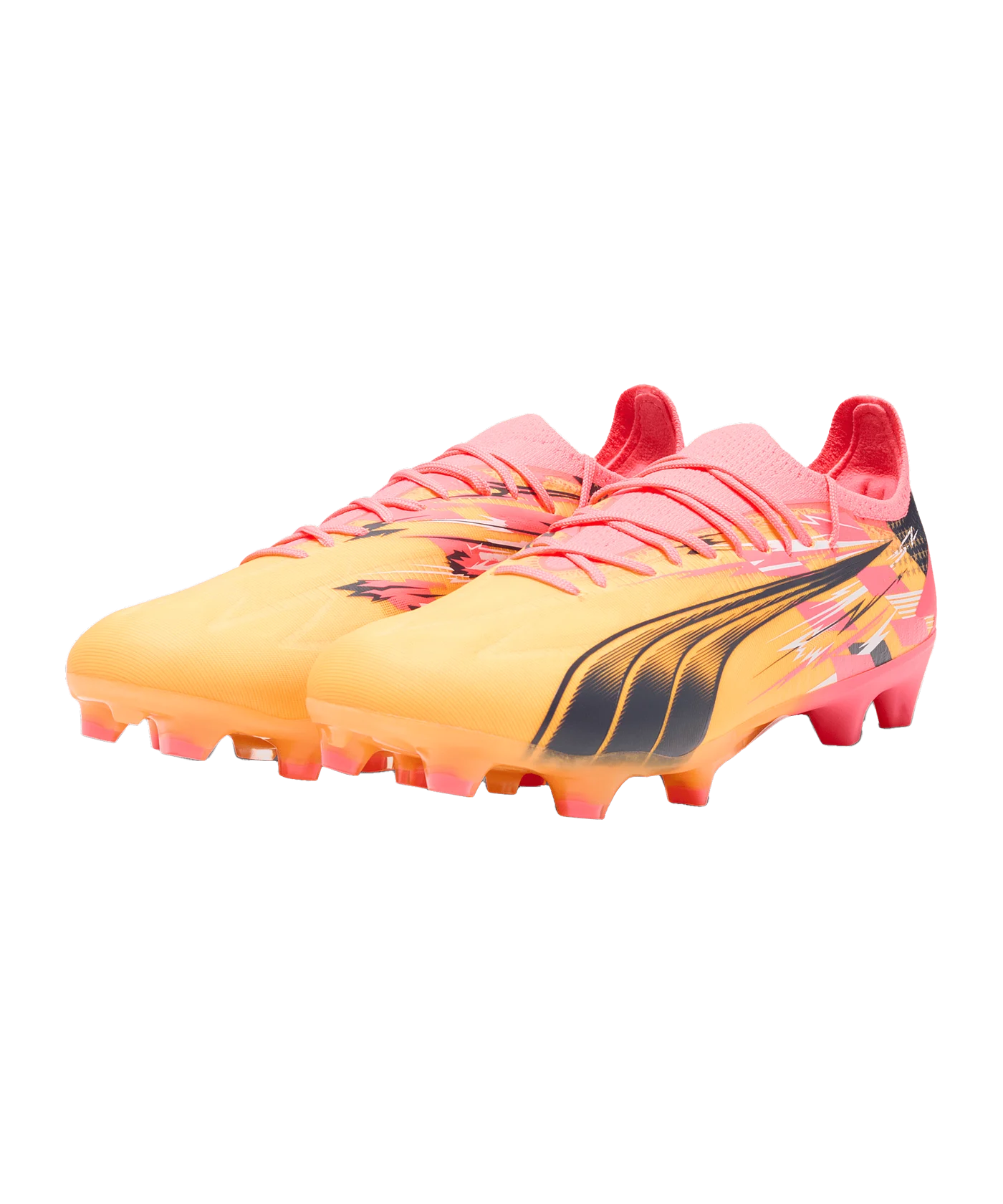 PUMA ULTRA Ultimate FG/AG Christian Pulisic Orange Blau F01