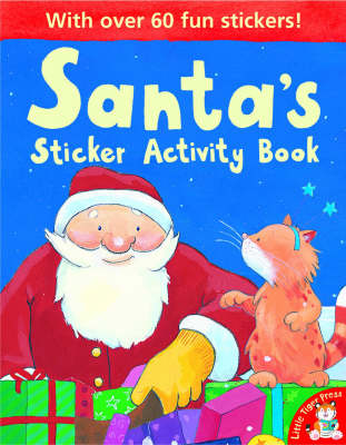 Santa's Sticker Activity Book (Paperback)