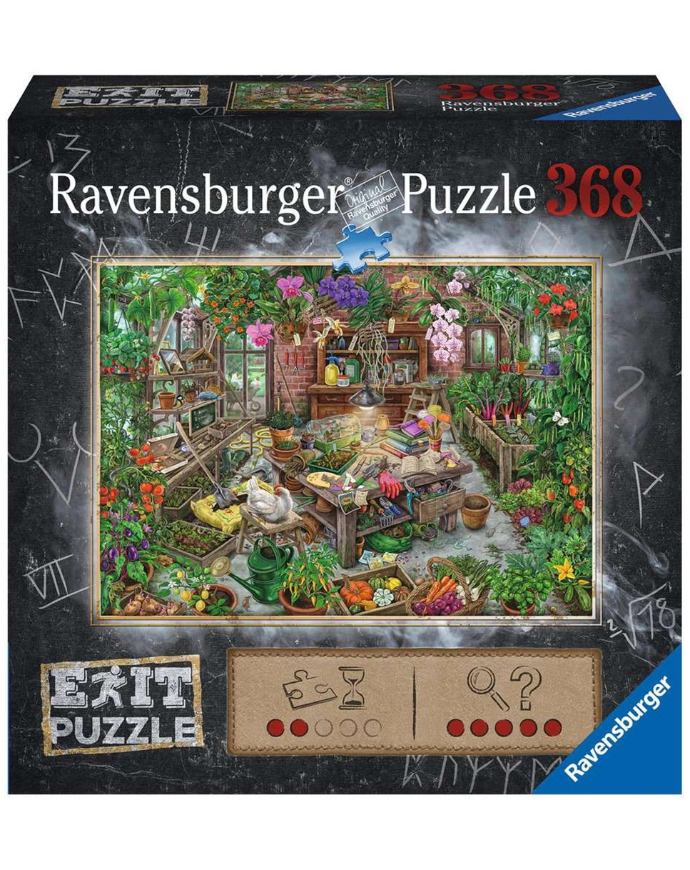 Rätsel-Puzzle EXIT – IM GEWÄCHSHAUS 368-teilig