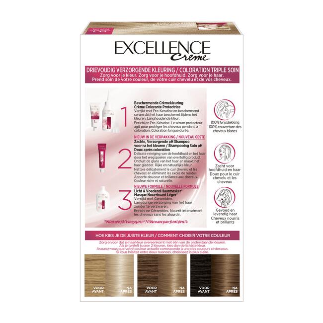 L'Oréal Paris Excellence Creme Permanente Haarverf 9.1 Zeer Licht Asblond