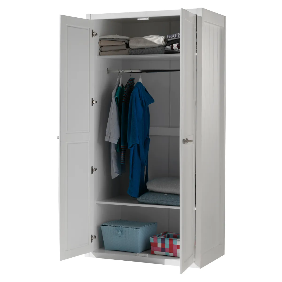 VIPACK - Armoire 2 Portes Lewis