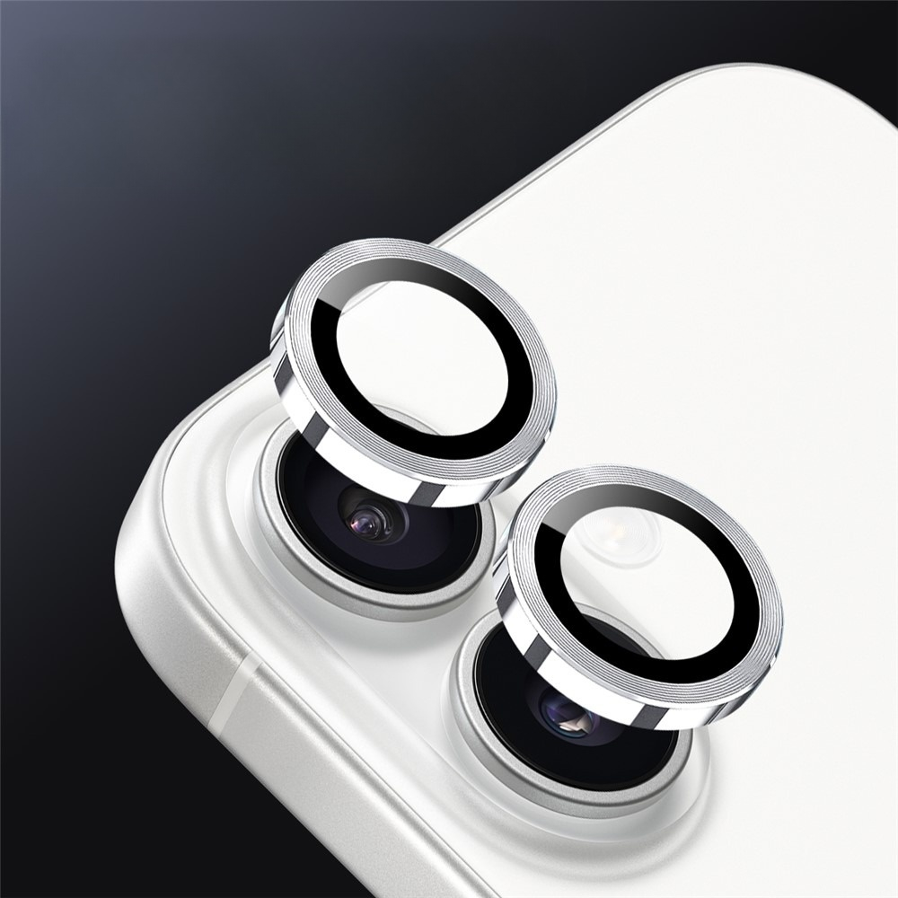 iPhone 17 Kameraschutz Objektiv Ring Protector Abdeckung - Silber