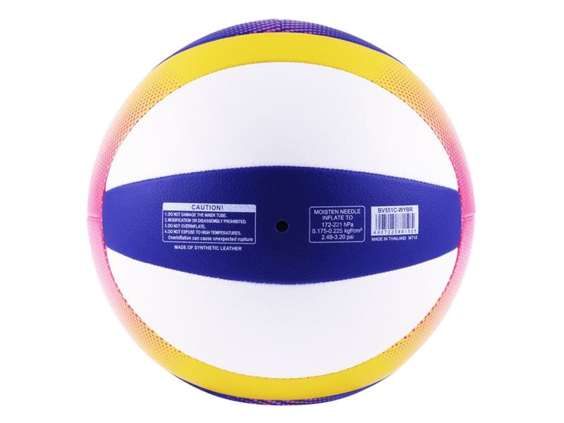 Mikasa Beach Volleyball BV551C Volleyball für Wettkampf