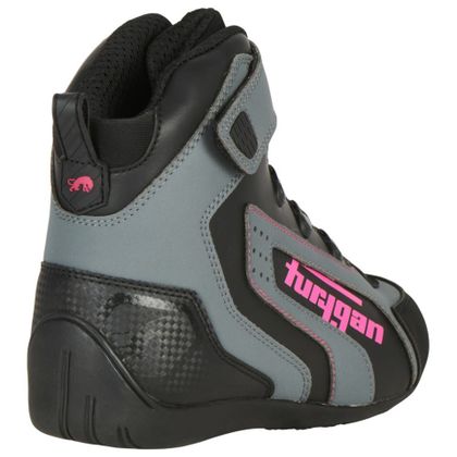 Baskets Furygan V4 EASY LADY D3O® - Noir / Rose