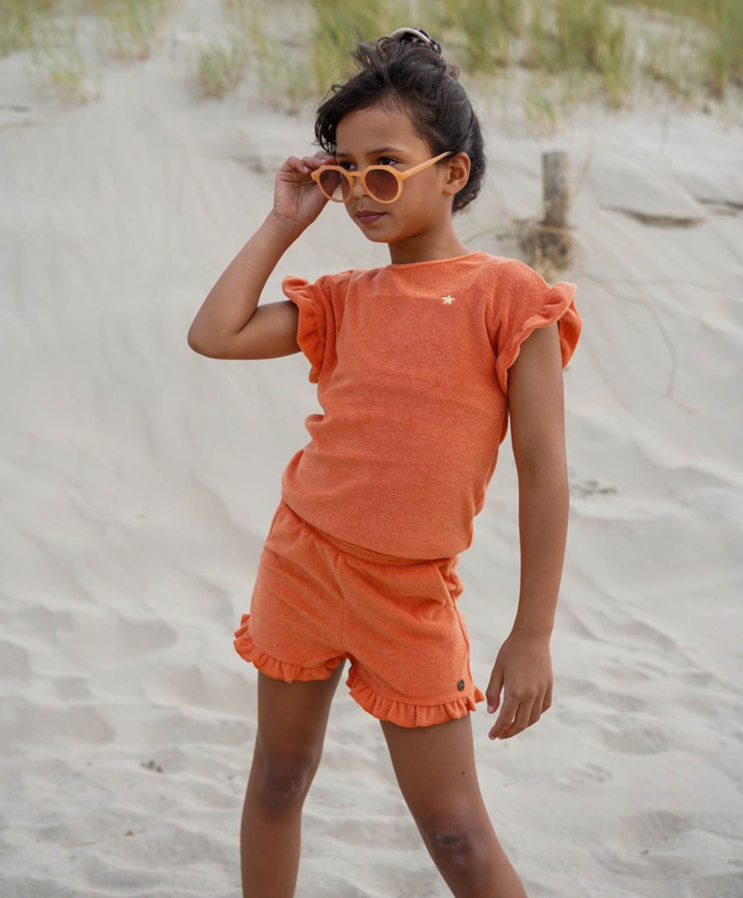 Like Flo Meisjes T-shirt oranje