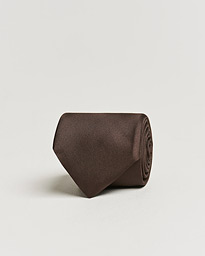 Stenströms Silk Tie Plain Navy