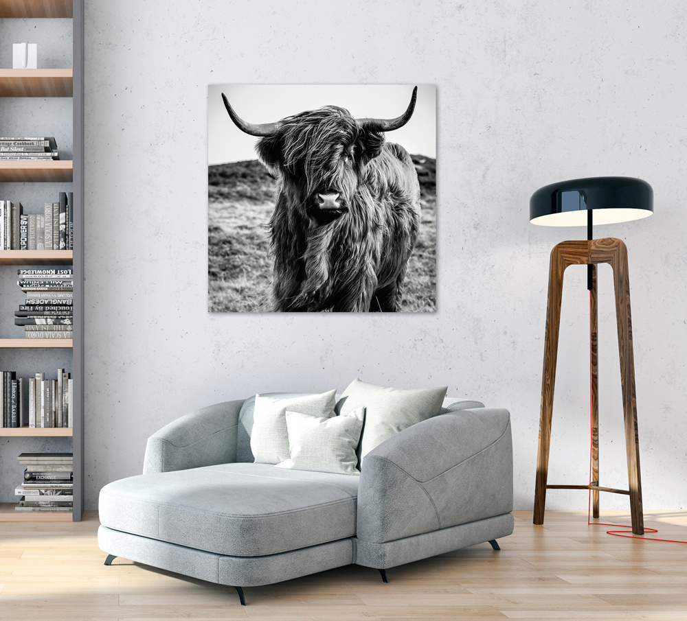 Akustikbild HOCHLANDRIND 80x80cm, 5kg