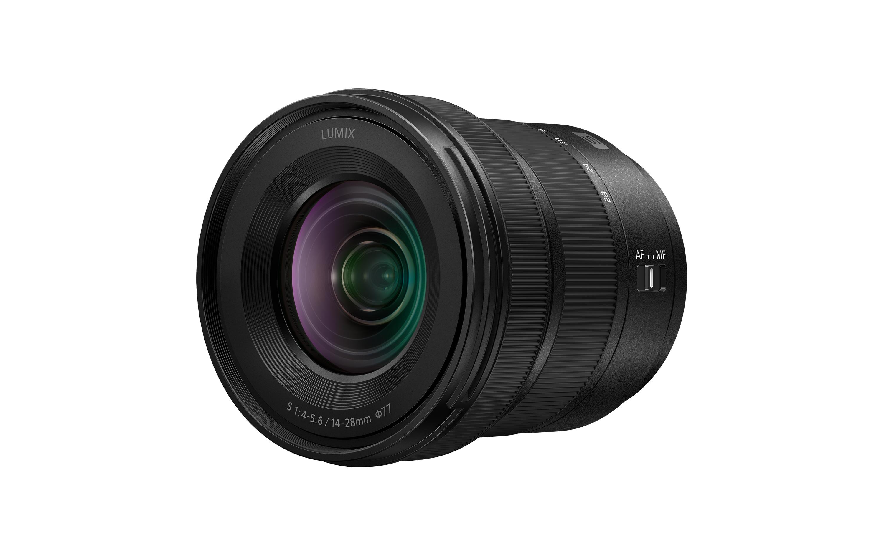 Zoomobjektiv Lumix S 14-28mm L-Mount<br>Ultraweitwinkel-Zoomobjektiv für kreative Video- und Fotoaufnahmen