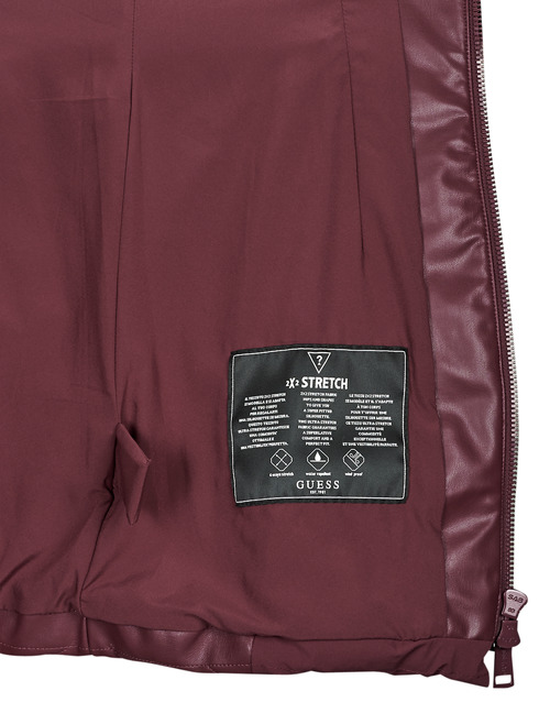 Guess - NEW OXANA JACKET Burdeo