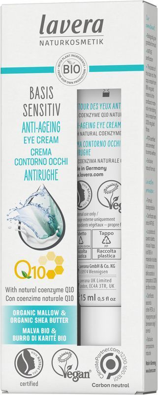 Lavera Basis Q10 Eye Cream EN-IT 15 ML