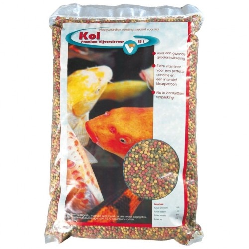 Alimento premium para peixes de lago