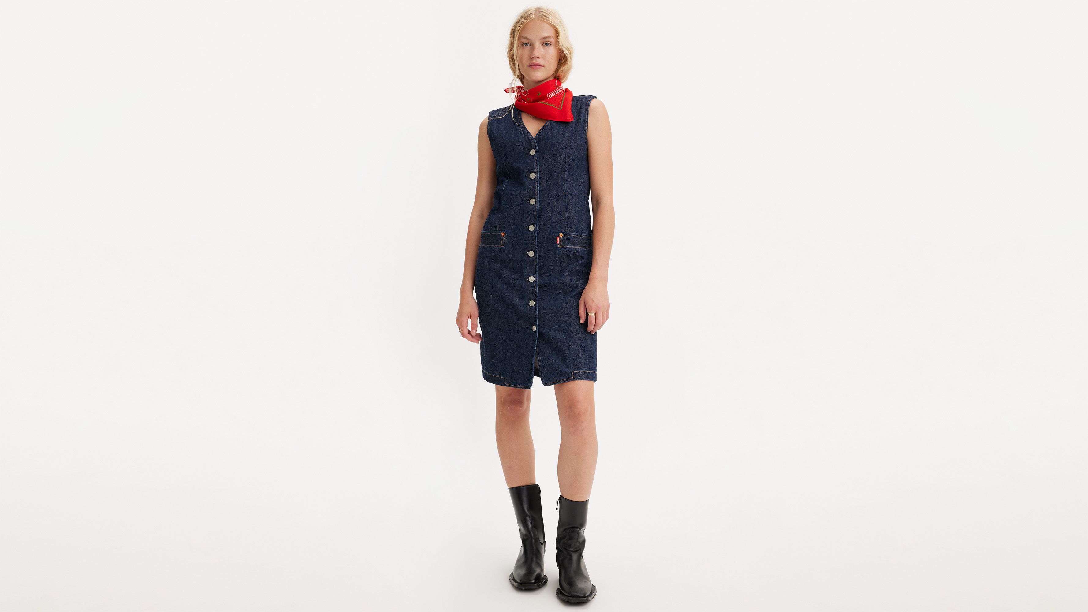 Levi's® x KENZO Denim Dress - Indigo Rinse - Bleu