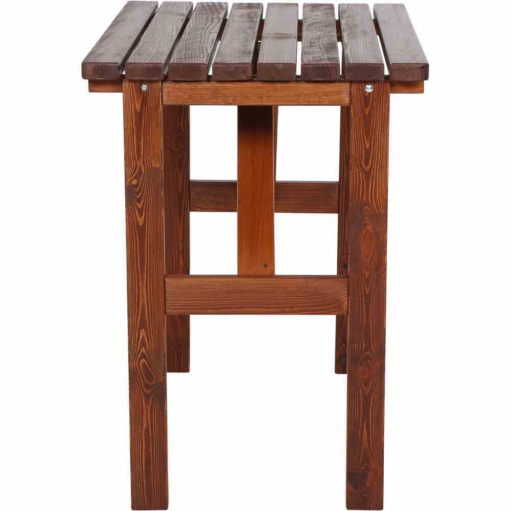 Bartisch TESSIN - braun - Kiefernholz