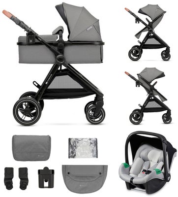 Kinderkraft ESME 2-in-1 Duovogn, Moonlight Grey