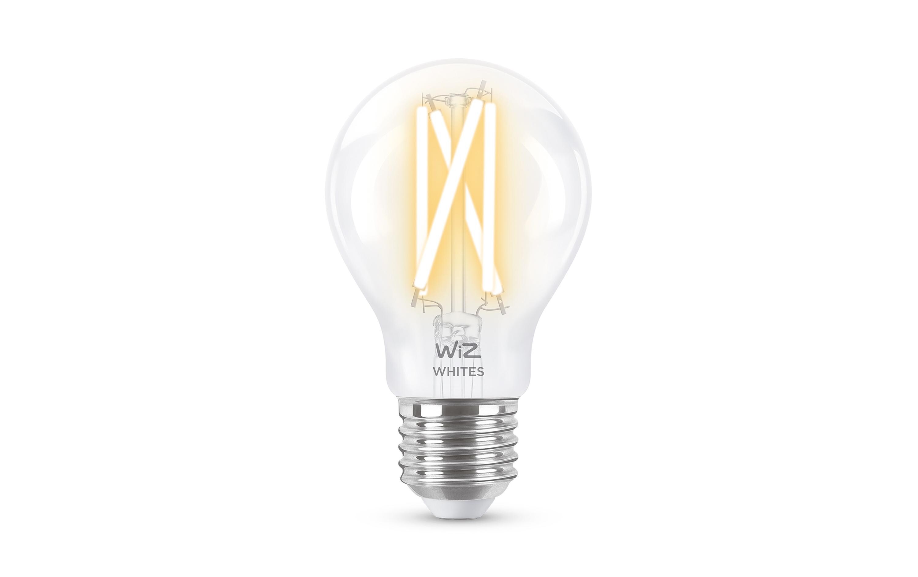 Leuchtmittel 7W (60W) E27 A60 Filament Clear DoppelpackSmartes Leuchtmittel, steuerbar über Bluetooth, Matter, WLAN