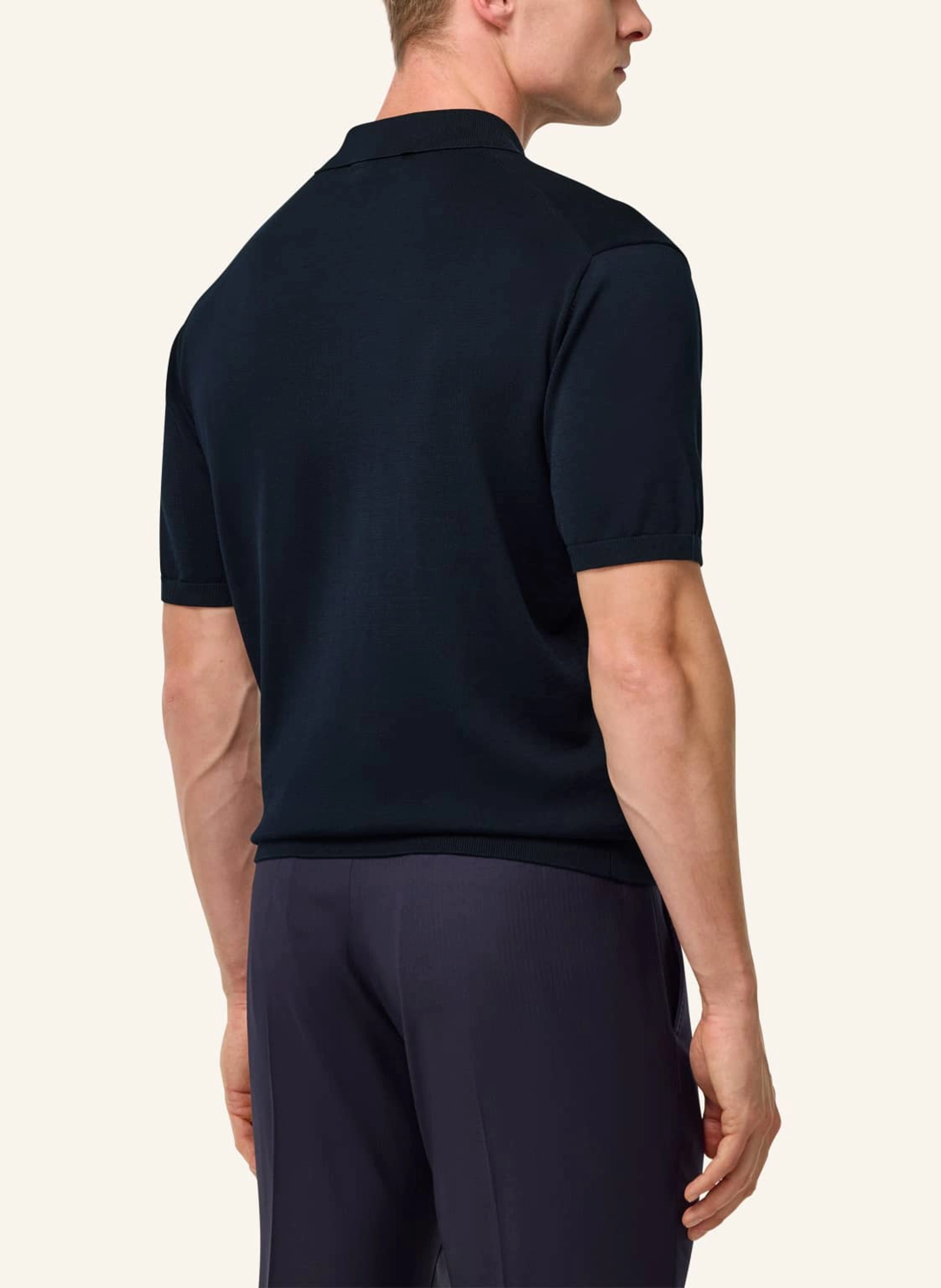 BOGGI MILANO Strick-Poloshirt