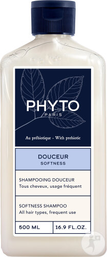 Phyto Paris Douceur Shampoing Usage Fréquent Tous Cheveux 500ml