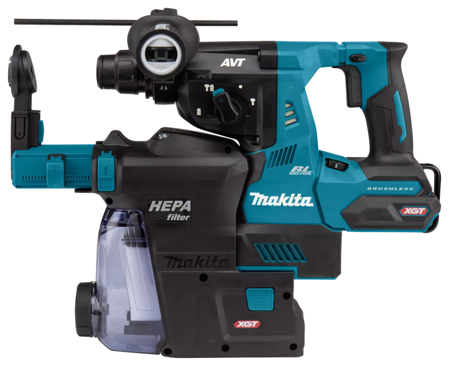 Makita HR003GZ02 XGT 40V Max Li-ion accu combihamer Body - incl stofafzuiging