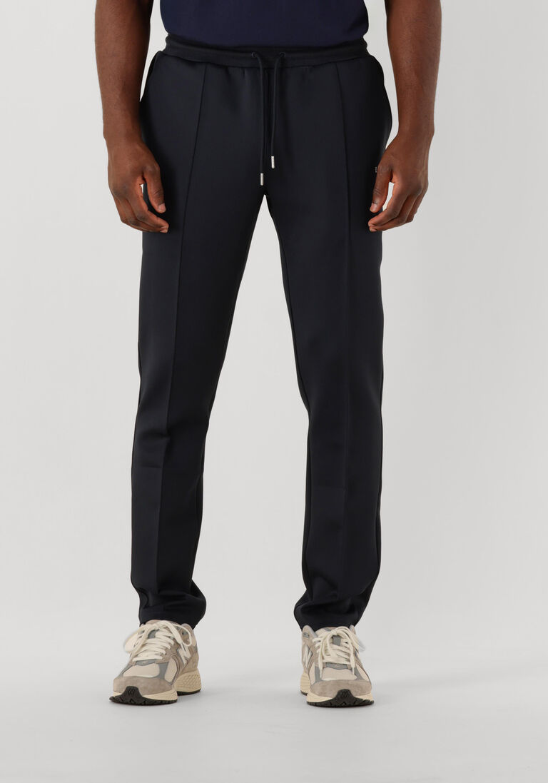 donkerblauwe les deux joggingbroek ballier track pants