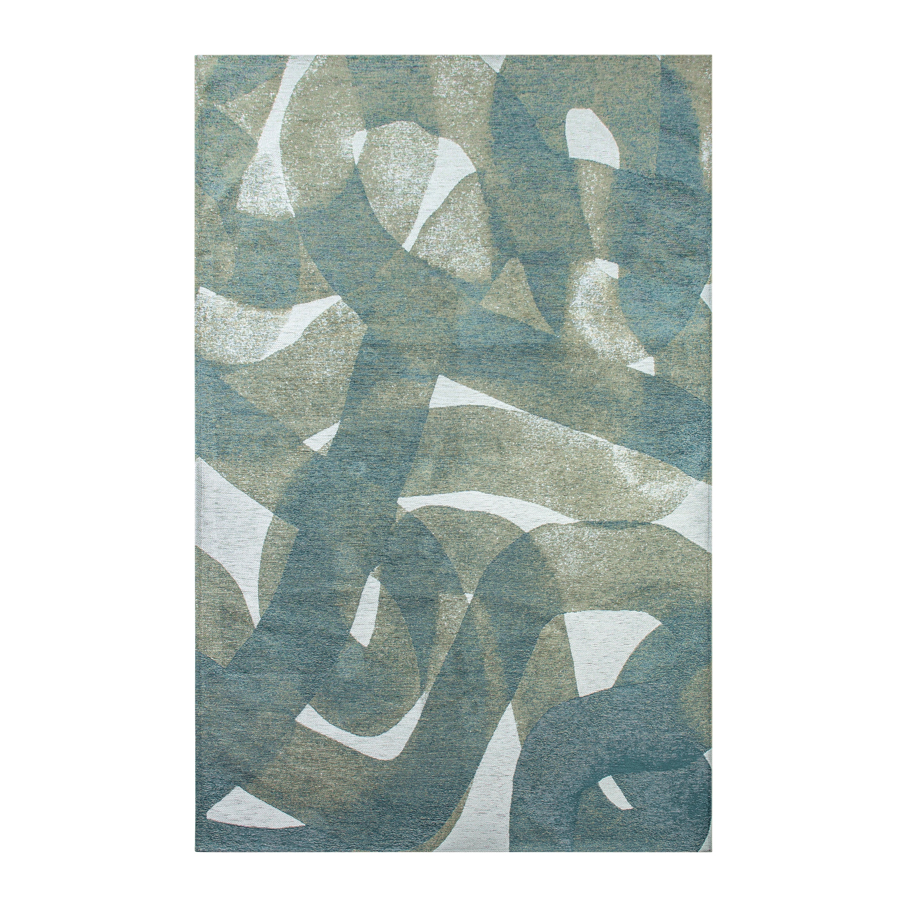 Lola & Moi My Way Vloerkleed - Teal  - 170 x 240 cm