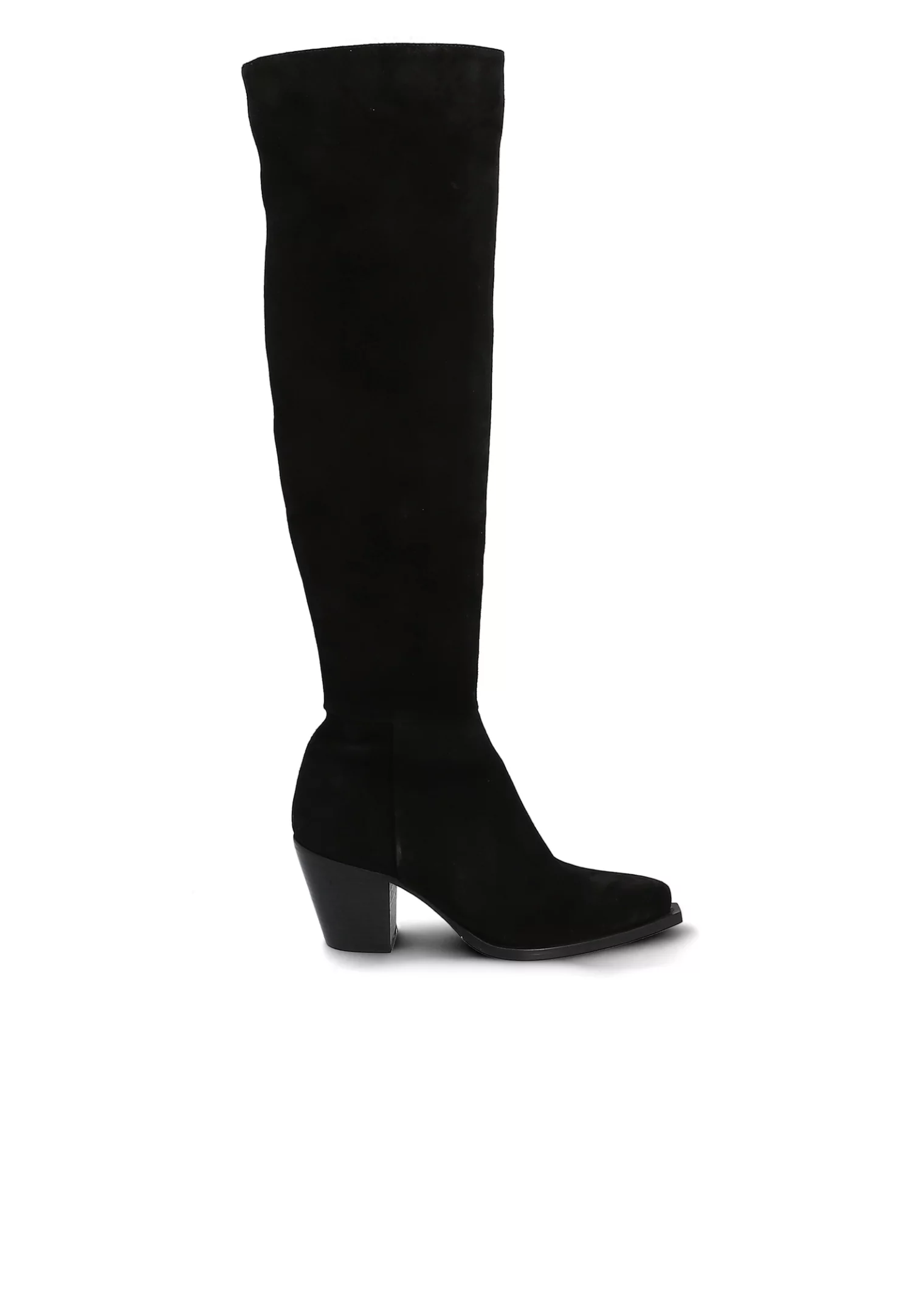 BOTTE NAIA VELOURS NOIR