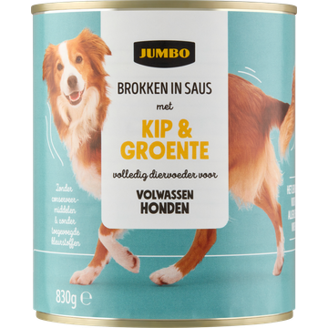 Jumbo Brokken in Saus met Kip & Groente 830 g