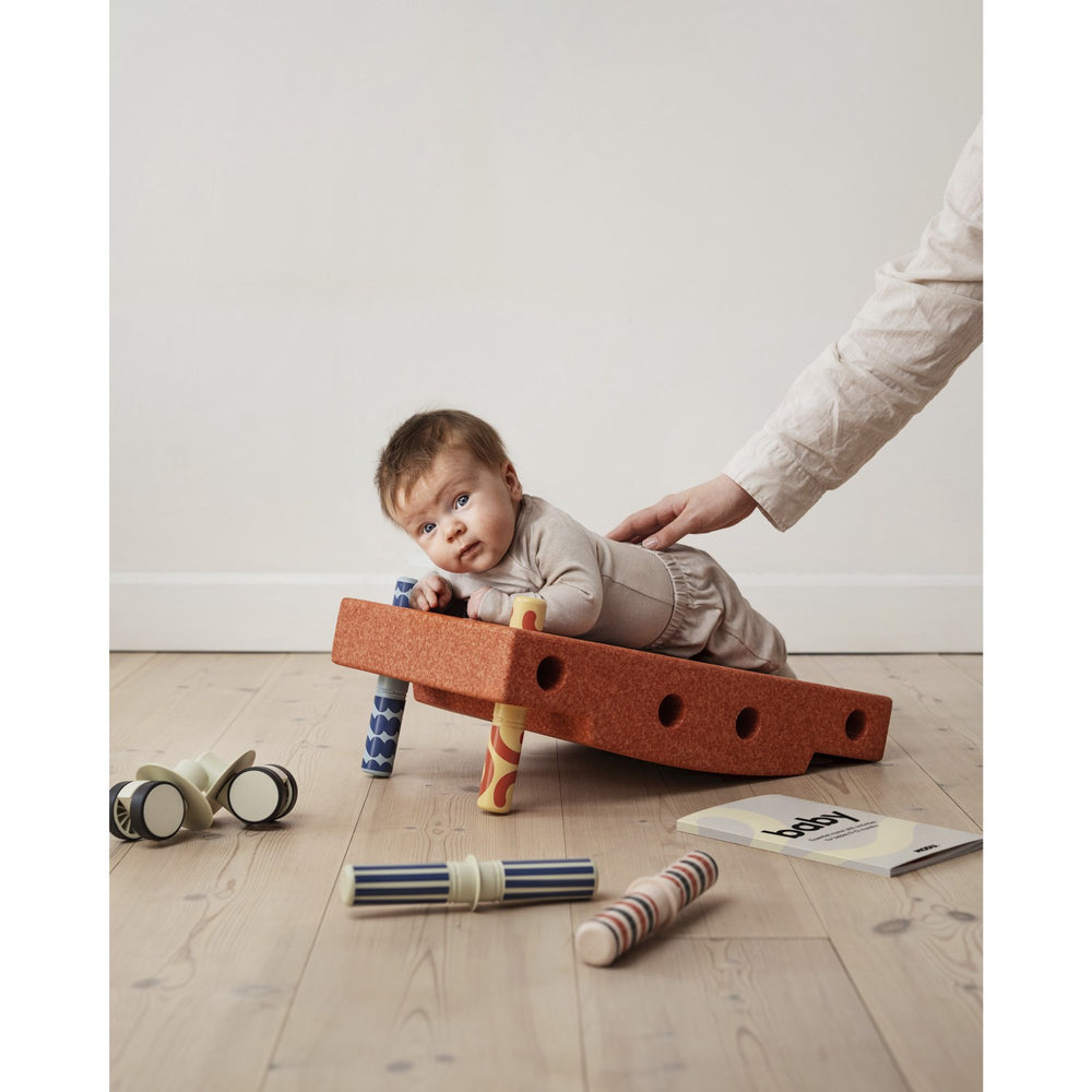 Køb MODU Baby Motoriksæt Burnt Orange / Dusty Green | Luksusbaby