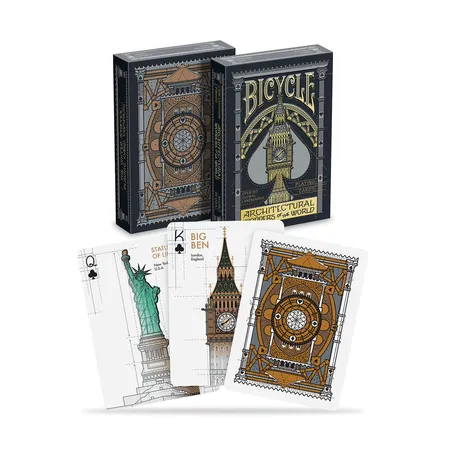 Bicycle® Kartenspiel Architectural Wonders of the World