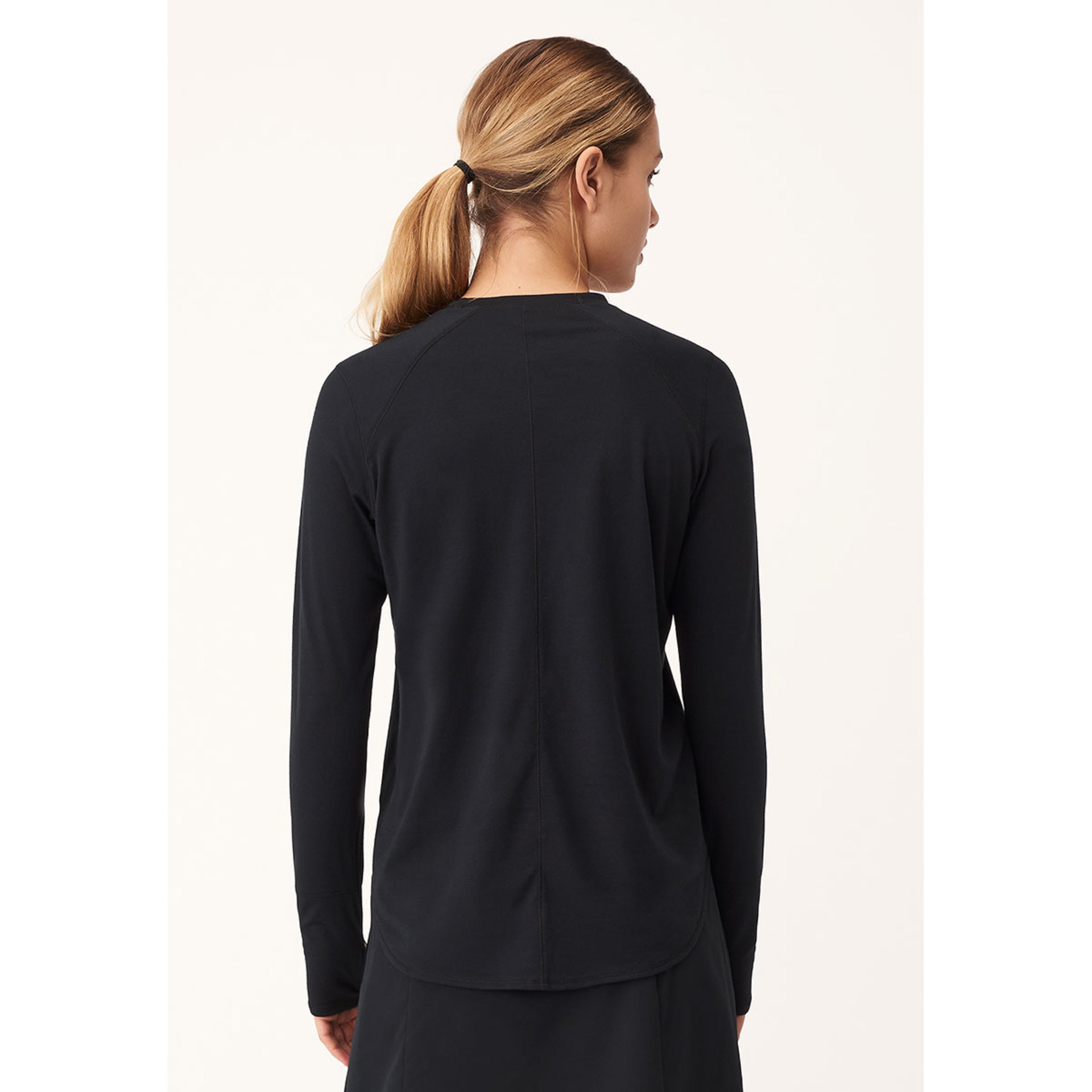 Röhnisch Clara Loose Hardloopshirt Lange Mouwen Zwart Dames